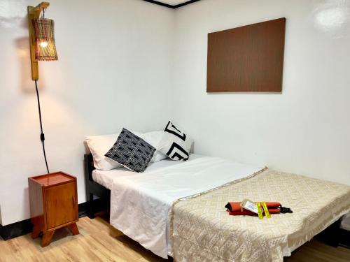 1 double bed