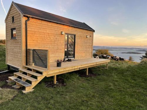 A szálláshely kívülről, Gjeterhytta in Rennesoy