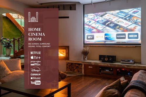 LUX VILLA Swimming pool-Tennis court-Home cinema