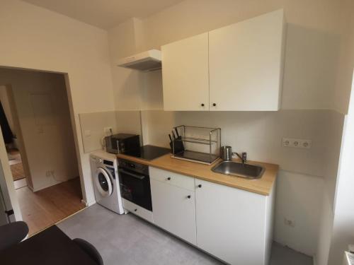 virtuve, Apartmenthaus in Rüdersdorf (Apartmenthaus in Rudersdorf) in Petershagen/Eggersdorf