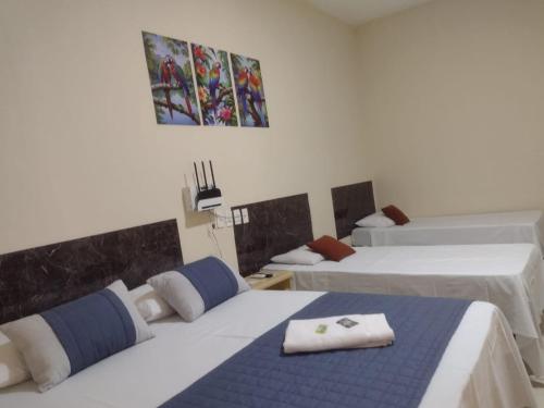 1 double bed