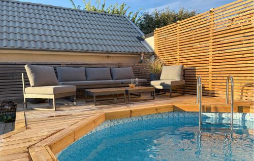 Swimming pool, 4 Bedroom Cozy Home In Ystad in Edvinshem-Akesholm