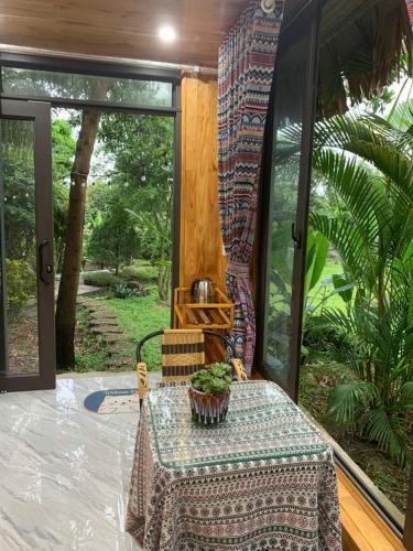 Homestay Nha Cua Mi (Nghia Lo, Yen Bai) - 전망