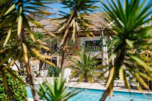 A szálláshely kívülről, La Villa Narbo Martius in Ornaisons