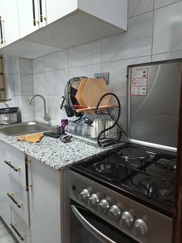keuken, Qara Homes One Bedroom, Juja in Ruiru