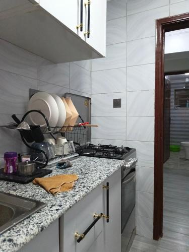 keuken, Qara Homes One Bedroom, Juja in Ruiru