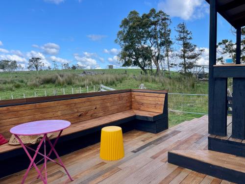 Erkély/terasz, Studio 1 at Matauri Bay Retreat in Matauri Öböl