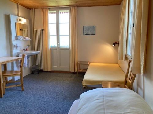 ザッテル zentrumRANFT Zimmer mit Etagenbad und Etagentoilette ホテル ロビー