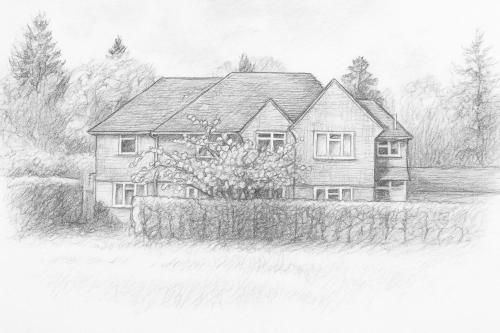 Exterior view, Self-contained 2-story accommodation in Grayshott in Hindhead