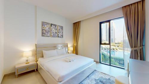 Vacationer l Chic 2 Bedroom l Prime Location in Creek Harbour l Pool View, Dubai (foto 3)