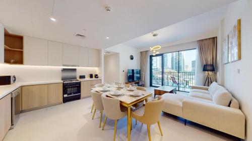 Vacationer l Chic 2 Bedroom l Prime Location in Creek Harbour l Pool View, Dubai (foto 6)