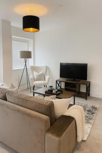 Copper Suite - 2Bed Elegance - Parking in Crosby
