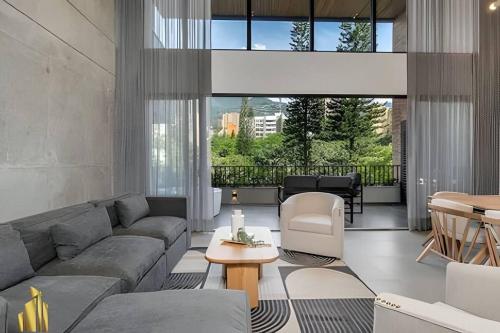 Morph 302 - Modern apt high ceilings BBQ/Jacuzzi, El Poblado (foto 4)