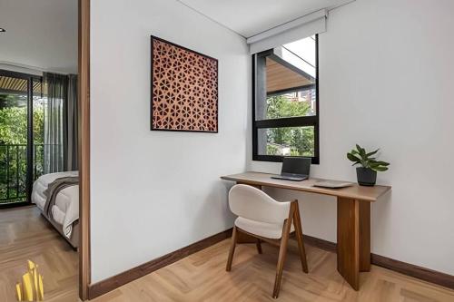 Morph 302 - Modern apt high ceilings BBQ/Jacuzzi, El Poblado (foto 6)