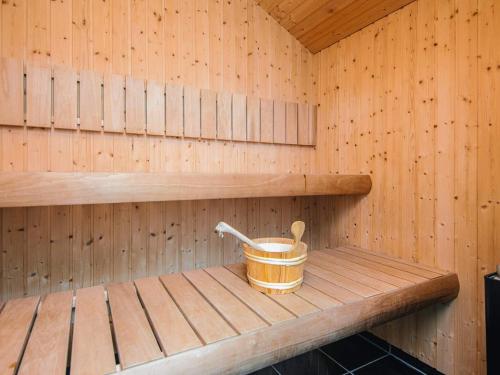 Sauna, person holiday home in Glesborg in Glesborg