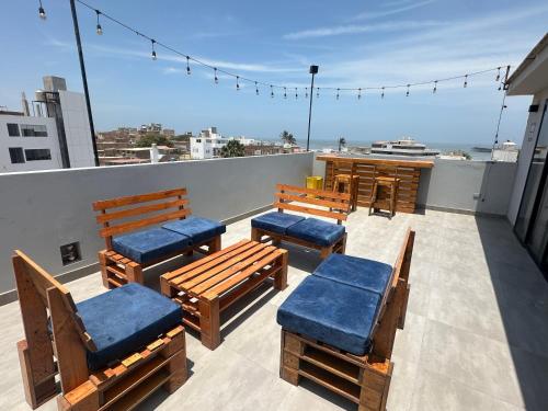 Balkons/terase, Lindo Departamento con Terraza Vista al Mar in Pimentela