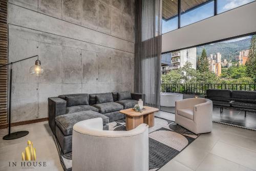 Morph 302 - Modern apt high ceilings BBQ/Jacuzzi, El Poblado (foto 8)