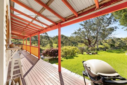 Kilátás, Serene Farm Stay, Modern 3BD, Central Tilba near Mystery Bay! Pets OK in Central Tilba