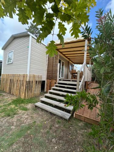 Camping Les Viviers Siblu au Cap Ferret - Mobilhome cosy