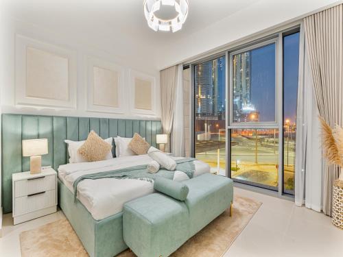 Premium Canal Front 3BR- Burj Khalifa & Canal Views -Near Safa Park, Dubaj (zdjęcie 8)