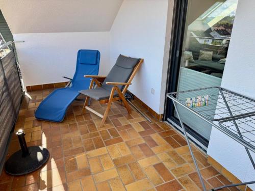 Balkons/terase, Ferienwohnung Anthonyraj in Burkardroth