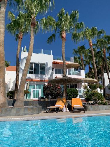 Casa Sol de Luxe, Anlage mit beheiztem Pool, strandnah