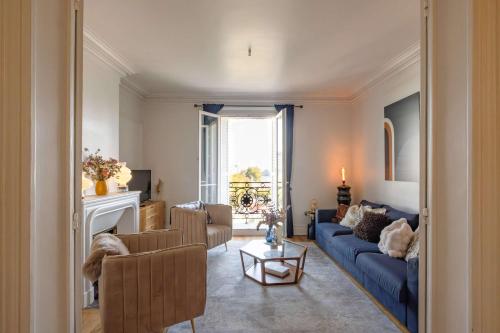 Luxury Flat Eiffel View 3BR 7 Guests - image 13