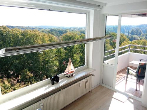 Seeblick Apartment neben der Schwimmhalle, Tierfreundlich