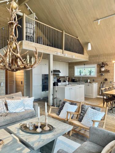 Large lovely mountain house in Vemdalsskalet in Storhagna