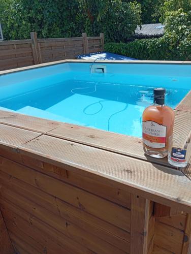 Maison 3 chambres avec piscine privative à 150M de la plage - Location, gîte - Le Moule
