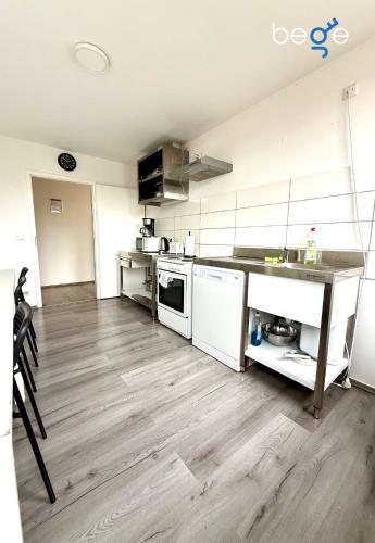 Konyha, BEGE APARTMENTS WorkSpace in Marl