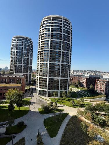 Sky park by Zaha Hadid- modern stay with Garage, Nivy (fotografie 2)