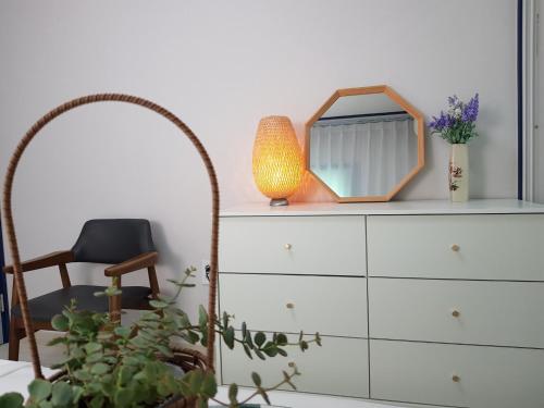 KSPO, Line9 MRT 6min, a bedroom, living room, a kitchen, Seul (foto 6)