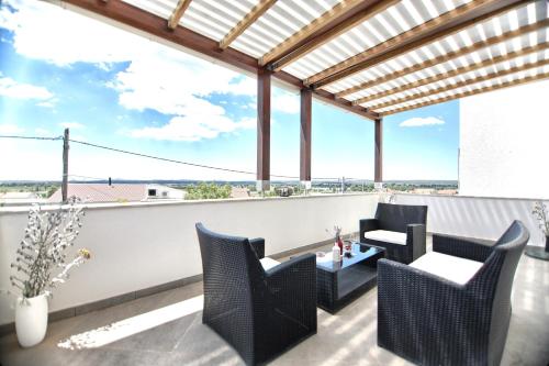 Balkons/terase, Holiday house with a swimming pool Kakma, Biograd - 24899 in Donja Jagodnja