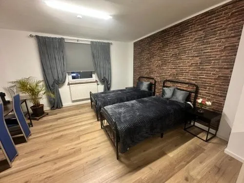 Gästezimmer London im Werkmotel in Winhöring, Deutschland