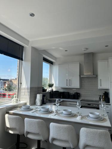 bucătărie, Suite Escape 2-Bed Hove in Hove