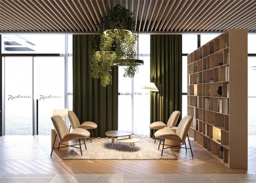 Lobby, Radisson Hotel Amsterdam Schiphol Airport Hoofddorp in Amsterdam