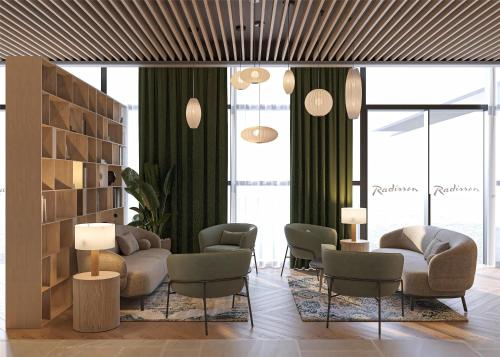 Lobby, Radisson Hotel Amsterdam Schiphol Airport Hoofddorp in Amsterdam