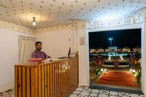 ล็อบบี้, Desert Holiday Camp Jaisalmer in แซมแซนด์ ดูนส์