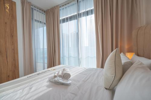Stylish 3BR - Maryah Vista Chic Bliss Escape, Abú Zabí (fotografie 10)