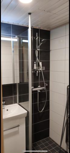 Shower, Cozy and renovated home in Munkkivuori! in Munkkiniemi