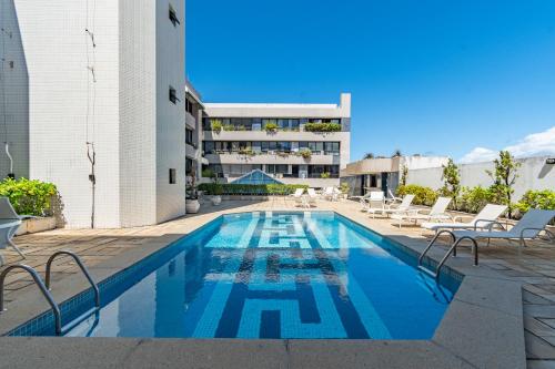 Apartamento quarto e sala vista mar super localizacao Pituba – khách sạn tại Piraja
