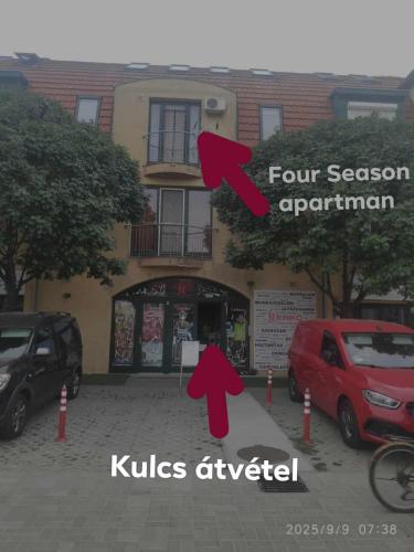 Näkymä ulkoa, Four Seasons apartman in Morahalom