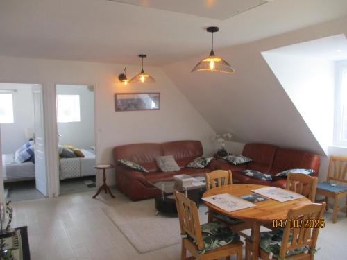 Koplietošanas atpūtas telpa ar TV, Les Gites de Kerroyal in Garlan