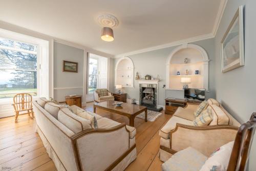 A szálláshely kívülről, Plas-Bryn-Hir in Criccieth Városközpont