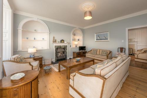 A szálláshely kívülről, Plas-Bryn-Hir in Criccieth Városközpont