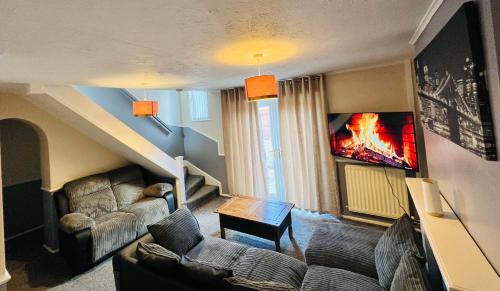 Comfortable Two Bedrooms House DL5 with Garden Parking and Free WiFi gîte à louer Woodham