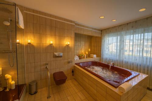 Dusche, Villa Steinmetz - Mit Whirlpool bei Köln (Villa Steinmetz - Mit Whirlpool bei Koln) in Bergisch Gladbach