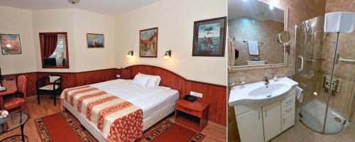 1 king bed, 1 double bed