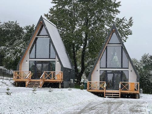 Vedere exterior, Selah Cabin in Bran